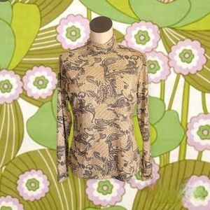 VTG 70s Turtleneck Blouse